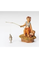 Fontanini Fontanini - Jada, Boy Fishing (5" Scale)