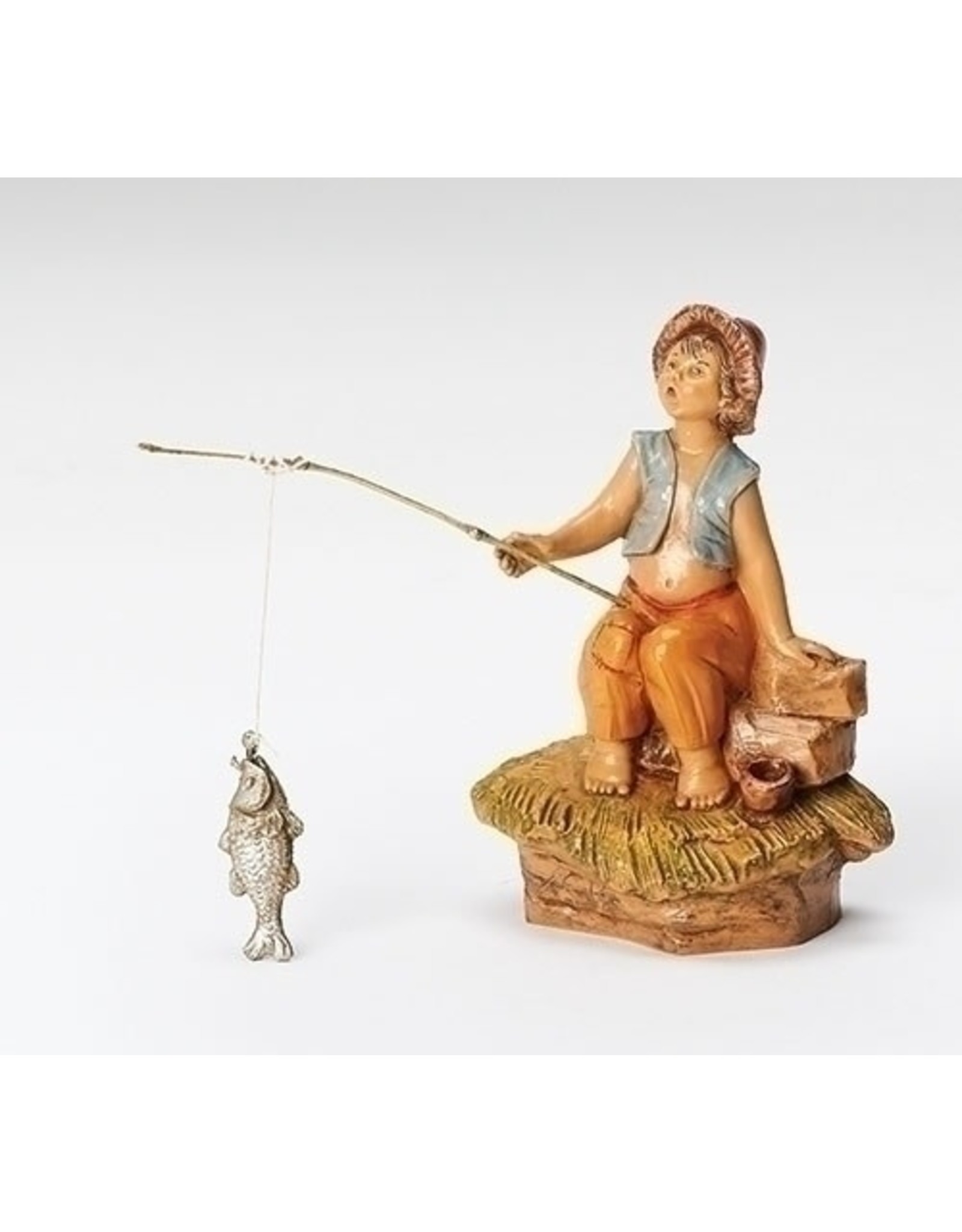 Roman Fontanini - Jada, Boy Fishing (5" Scale)