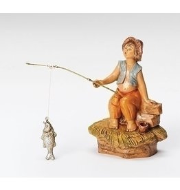 Roman Fontanini - Jada, Boy Fishing (5" Scale)