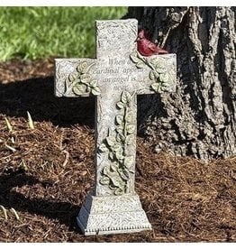 Roman Cardinal Memorial Cross Statue