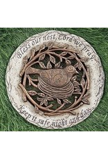 Roman Bronze Garden Stone (Bird)