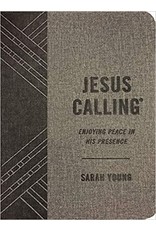 Thomas Nelson Jesus Calling, Textured Gray Leathersoft, with Full Scriptures