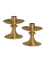 Ziegler Candlesticks Satin Bronze (Pair)