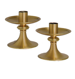 Ziegler Candlesticks Satin Bronze (Pair)