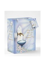 Lumen Mundi Baptism Gift Bag - Baptismal Font (Extra Small)
