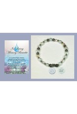 Lumen Mundi In Loving Memory - Italian Stretch Bracelet with Prayer Card