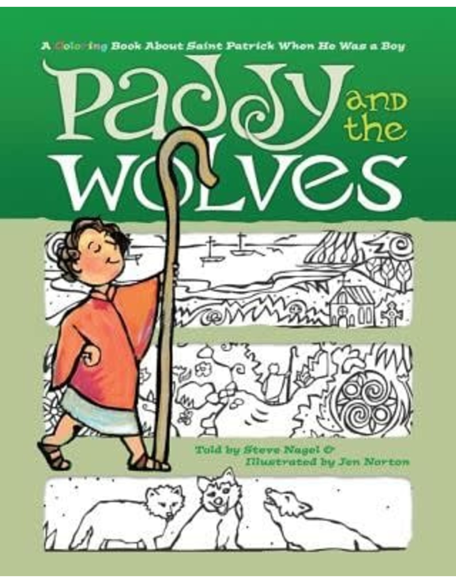 Paddy & the Wolves Coloring Book
