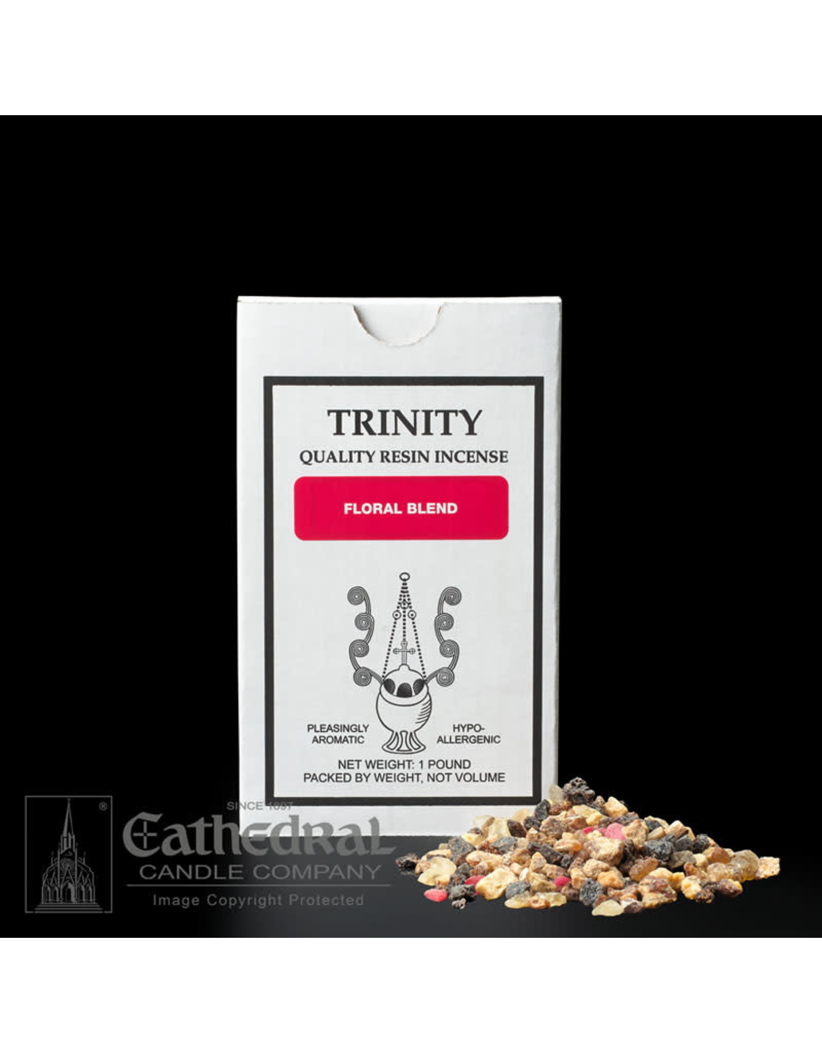 Cathedral Candle Incense - Trinity - Floral (1 lb)