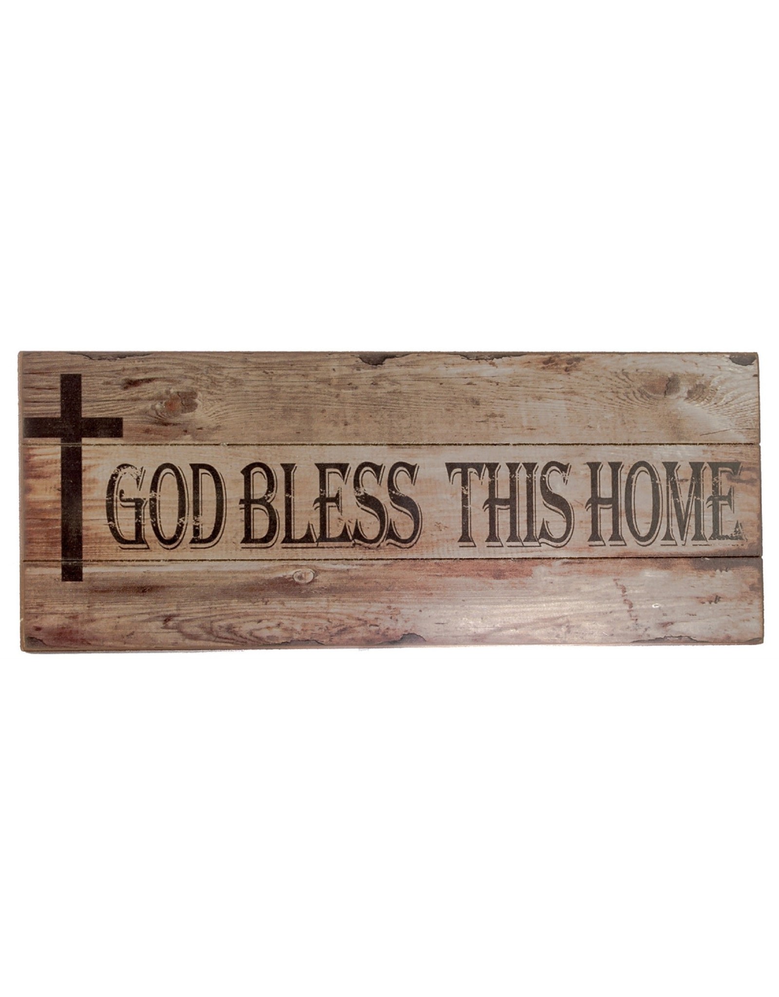 God Bless This Home Plaque