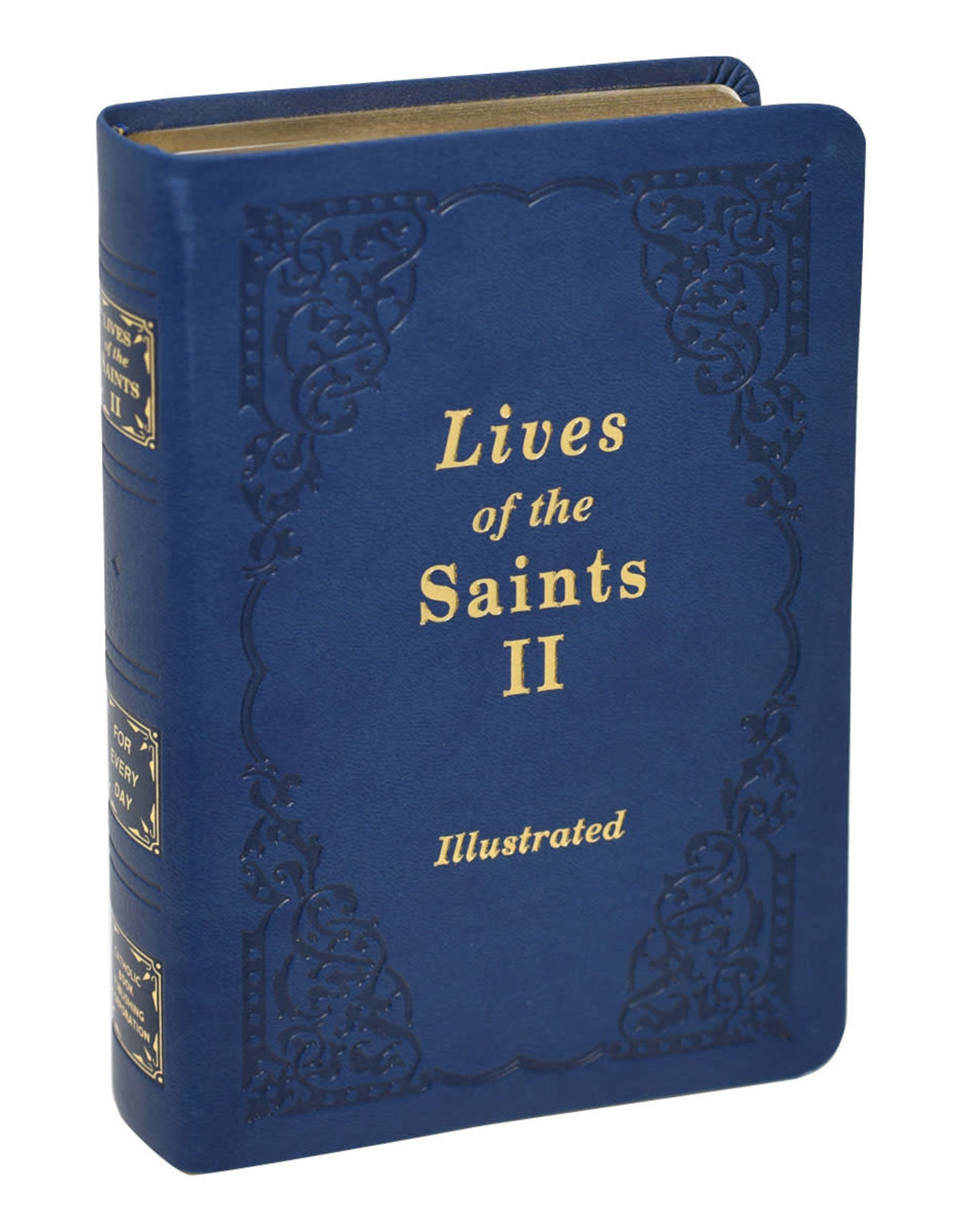 Catholic Book Publishing Lives of the Saints II Blue Dura-Lux