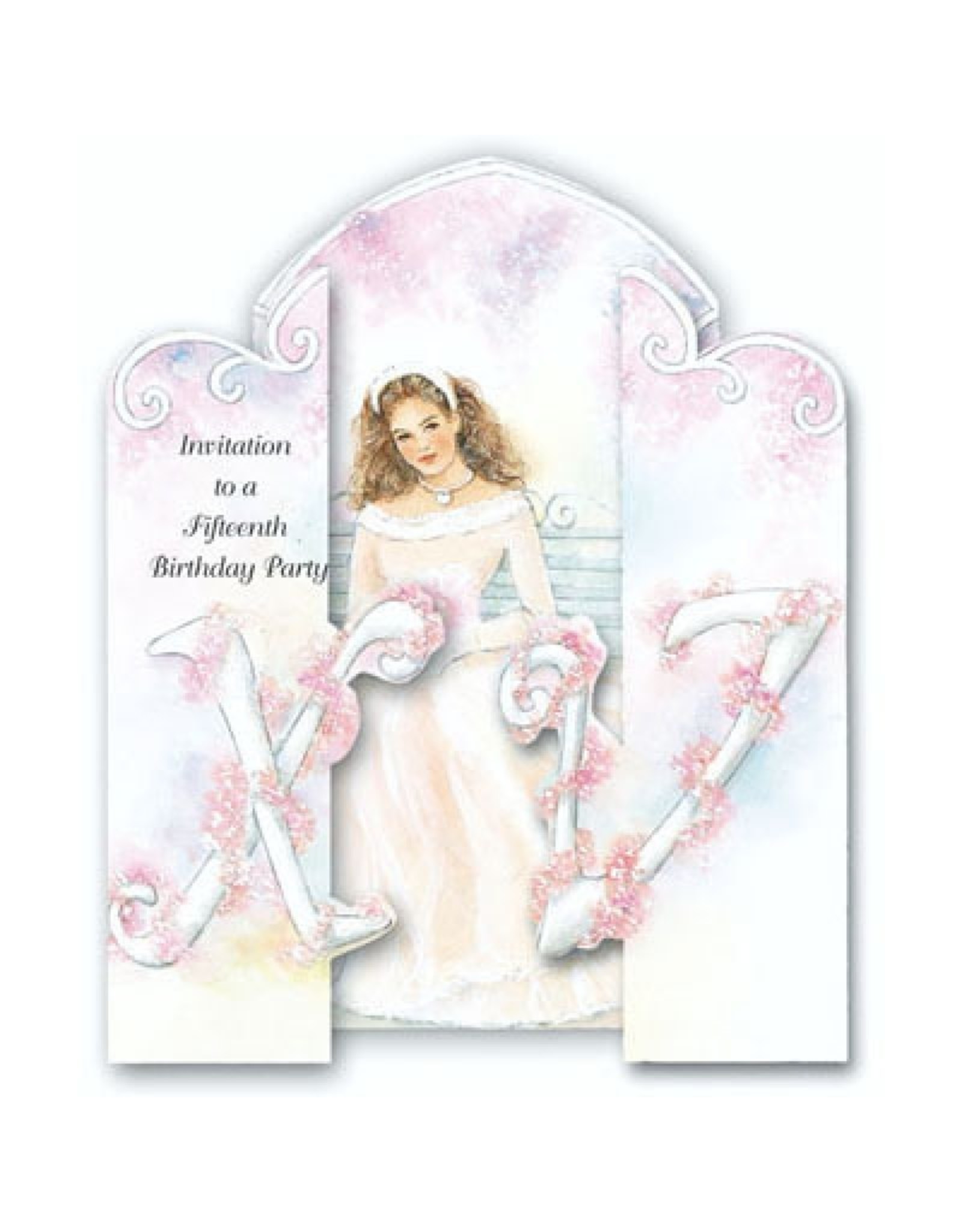 San Francis Quinceanera Invitations - English (100)