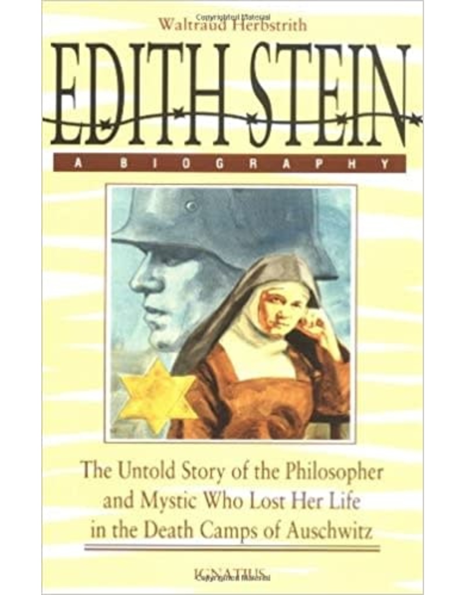 Ignatius Press Edith Stein, A Biography