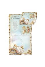 San Francis Baptism Invitations - Spanish (Pack of 10 with Envelopes)