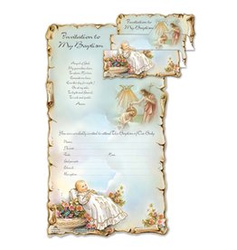 Baptism Invitations - Spanish (Pack of 10 with Envelopes)