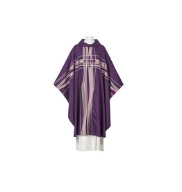 Arte Grosse Chasuble - Seta Collection - Purple with Cowl Neck