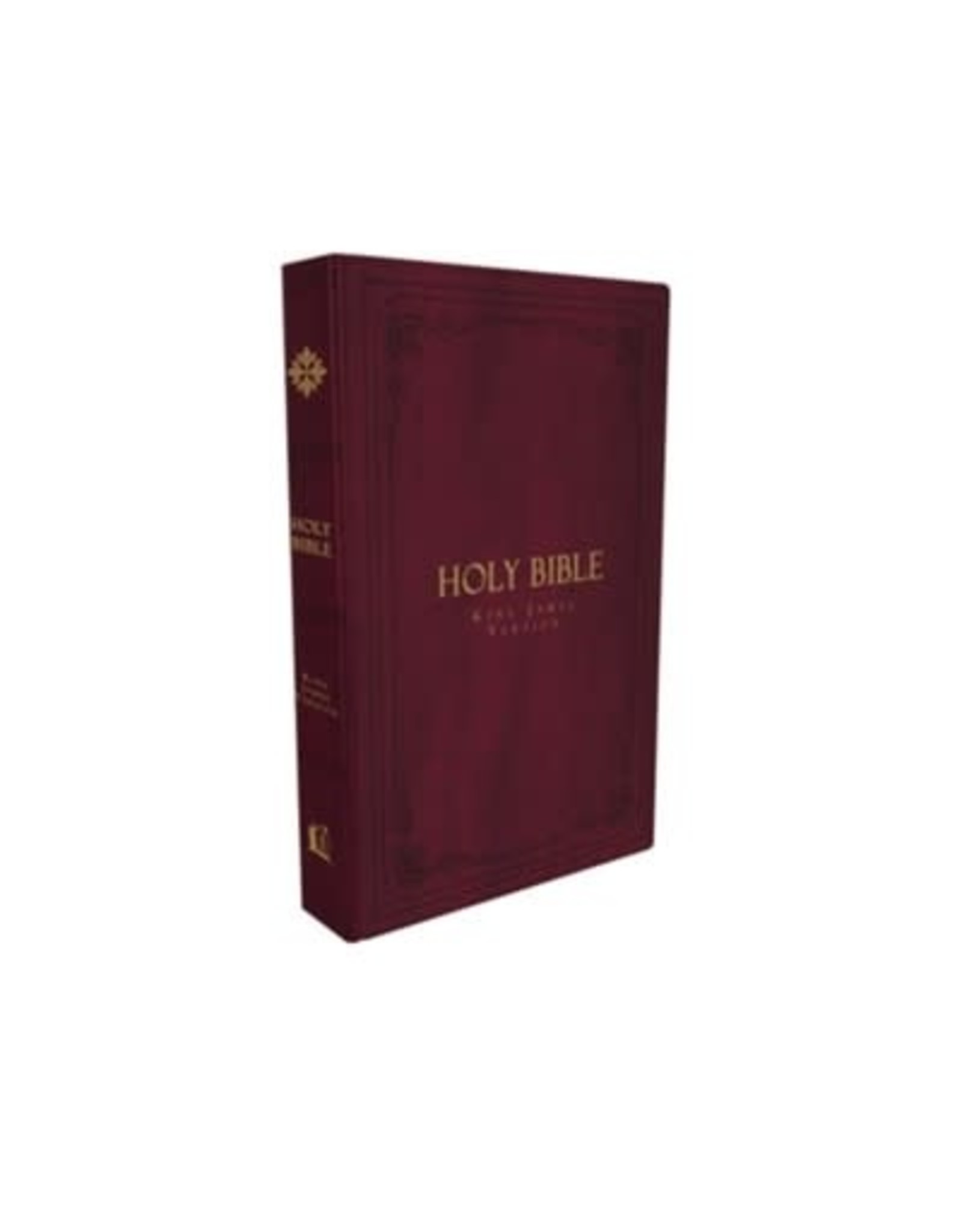 Thomas Nelson KJV Large-Print Thinline Bible, Vintage Series (Burgundy)