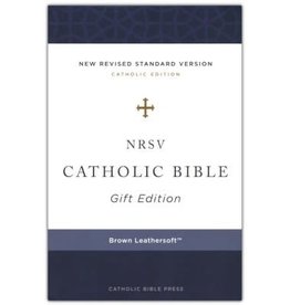 Catholic Bible Press NRSV Catholic Bible, Gift Edition,  Leathersoft Brown