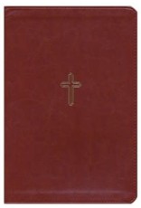 Zondervan NASB 1995 Large-Print Thinline Bible, Soft Leather-Look Brown (Indexed)