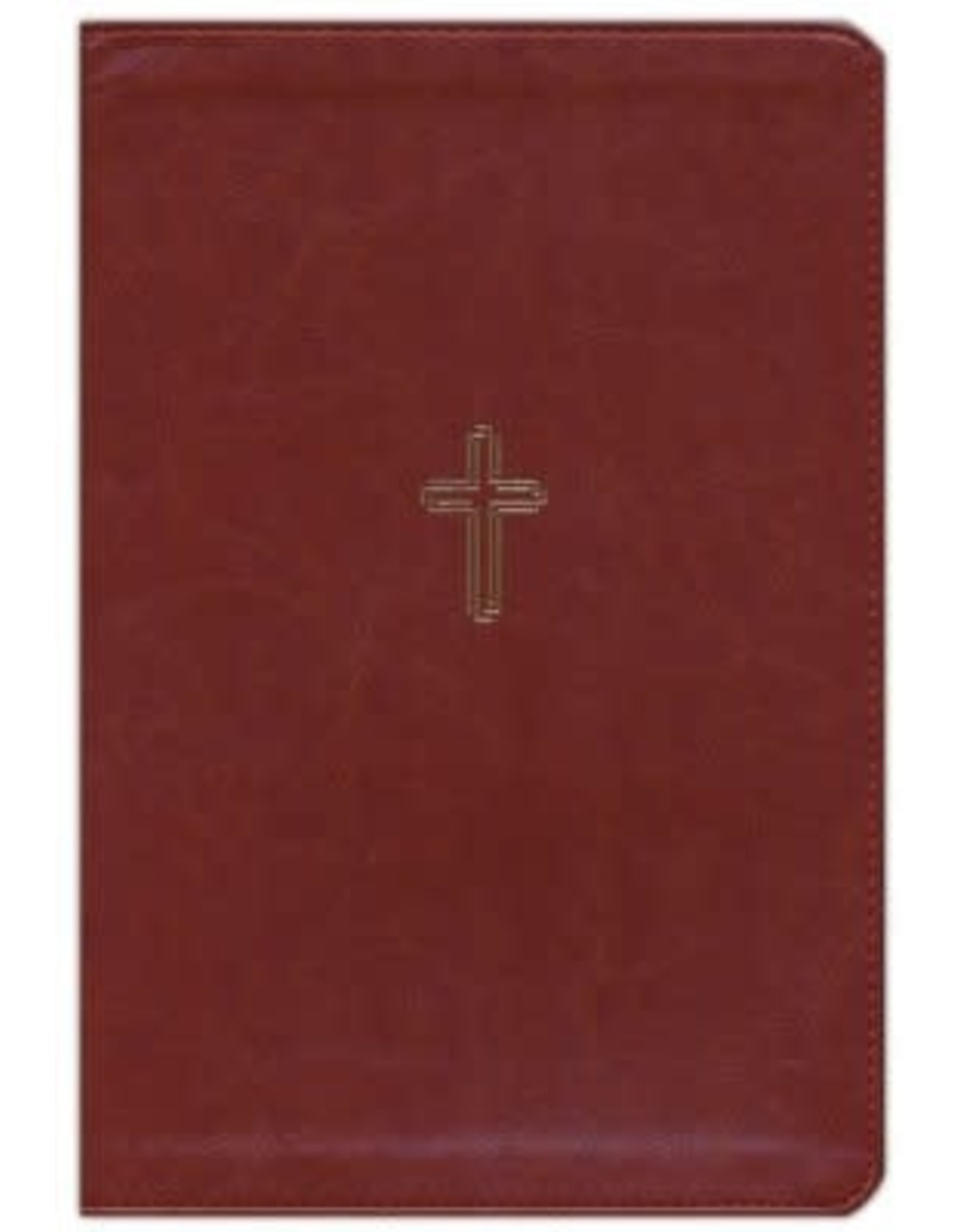 Zondervan NASB 1995 Large-Print Thinline Bible, Soft Leather-Look Brown (Indexed)