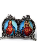 Sacred & Immaculate Hearts Double Frame