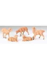 Fontanini Fontanini - Sheep (Brown), 5pc Set (5" Scale)