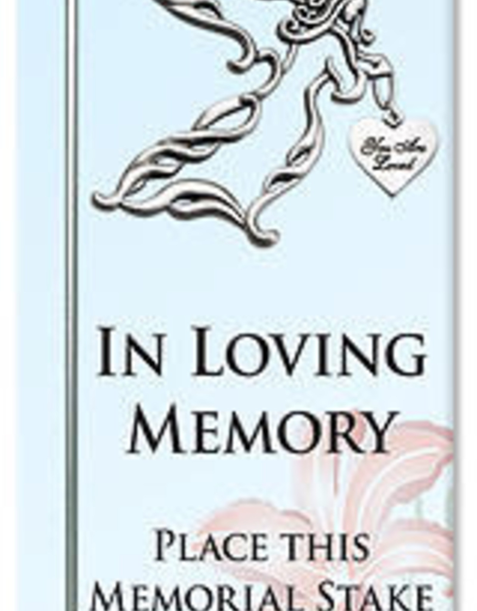 Angel Memorial Garden Stake (In Loving Memory)