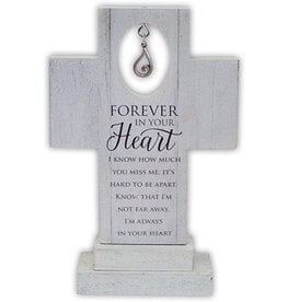 Abbey & CA Gift Memorial Cross - Forever in your Heart