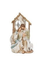 Roman Holy Family with Star Figurine 9.25"