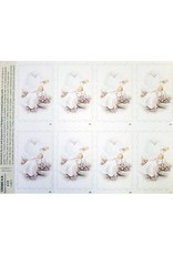 San Francis Holy Cards - Laser - Baptism (Sheet of 8)