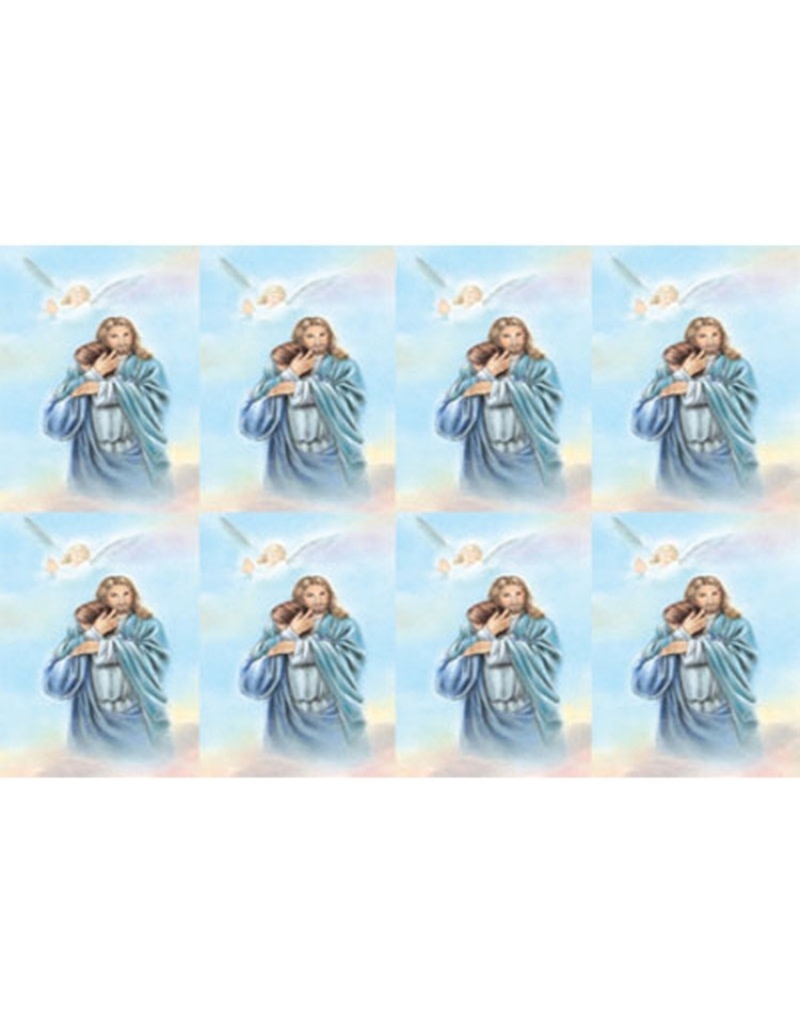 San Francis Holy Cards - Laser - Paradise Home (Sheet of 8)