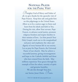 Prospect Hill Holy Cards - Pope Francis U.S. Visit (100)