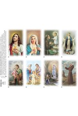 Holy Cards - Laser - "Alma Series" (Sheet of 8)