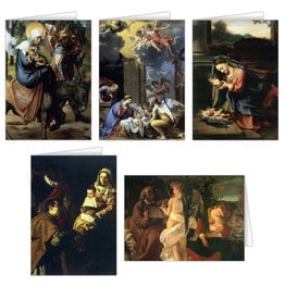 Nelson Art Boxed Set of 25 Christmas Cards - Nativity Scenes
