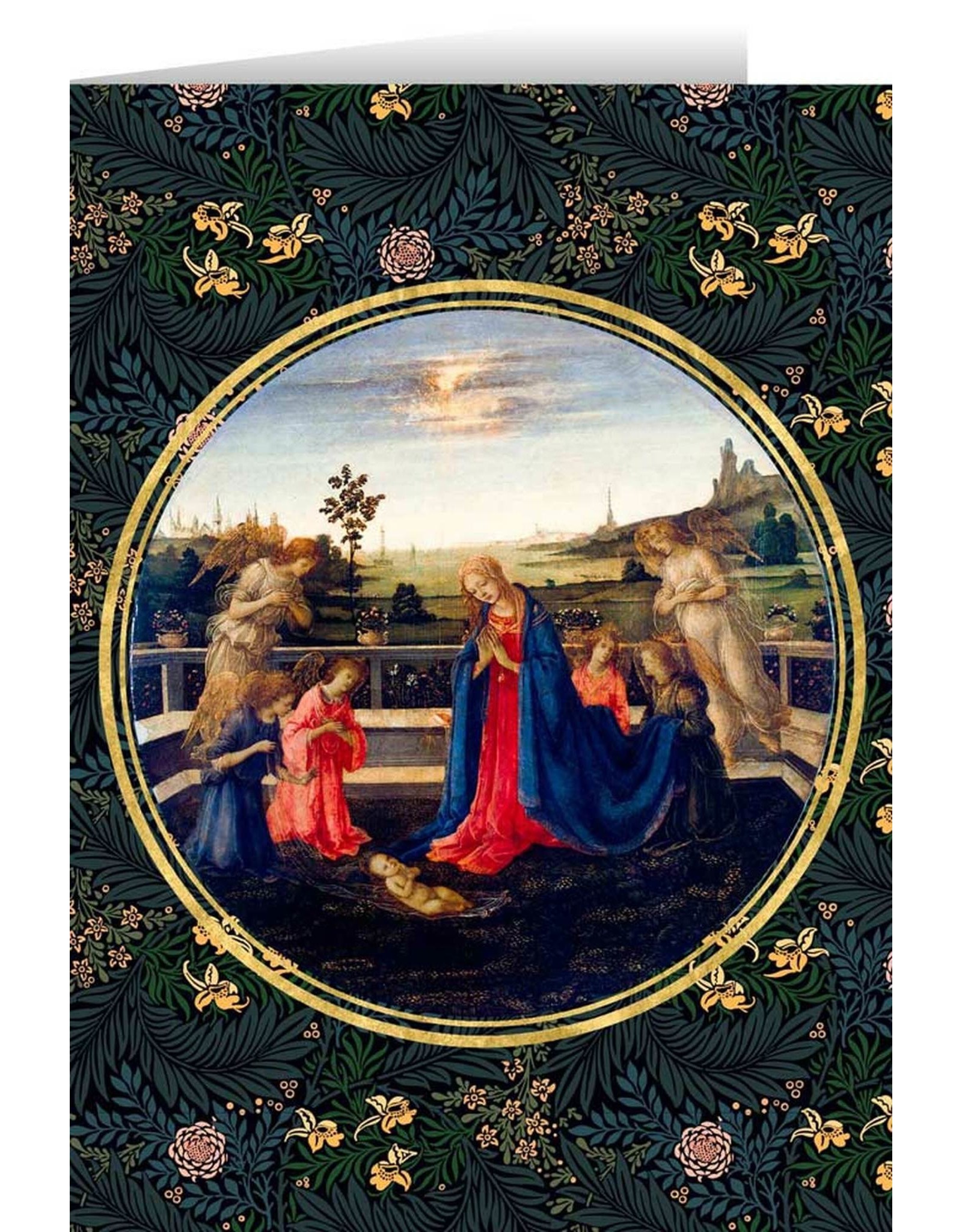 Nelson Art Boxed Christmas Cards - Adoration of the Child by Lippi (25)