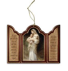 Nelson Art Ornament - L'Innocence Triptych (Wood)