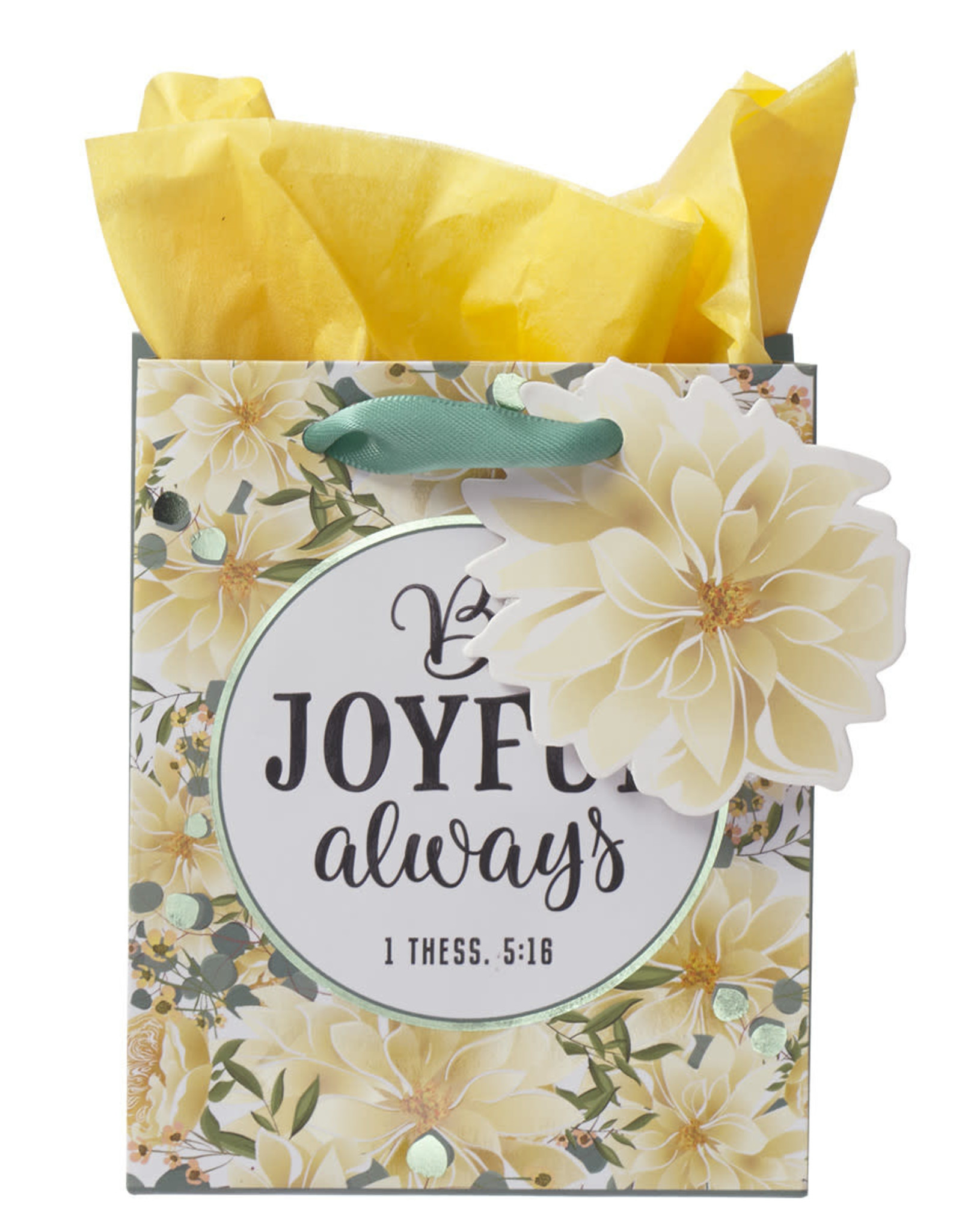 Extra Small Giftbag – Be Joyful Always , 1 Thessalonians 5:16
