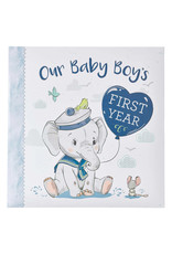 Christian Art Gifts Our Baby Boy's First Year Memory Book