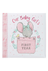 Christian Art Publishers Our Baby Girl's First Year Memory Book