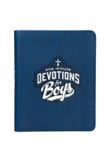 Christian Art Gifts One-Minute Devotions for Boys (LuxLeather)