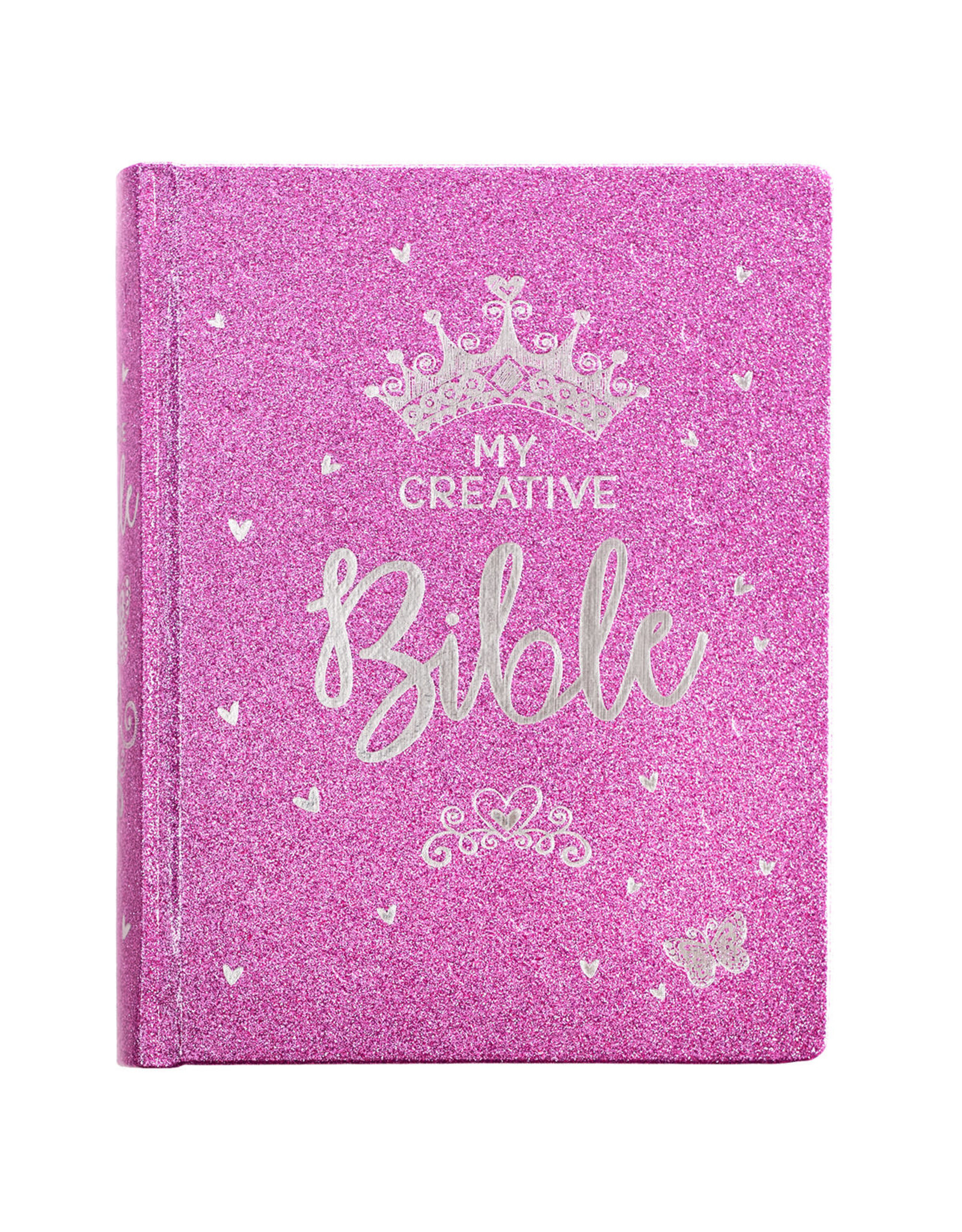 Christian Art Publishers ESV My Creative Bible for Girls -  Purple Glitter Journaling Bible