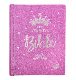 Christian Art Publishers Purple Glitter My Creative Bible for Girls - ESV Journaling Bible