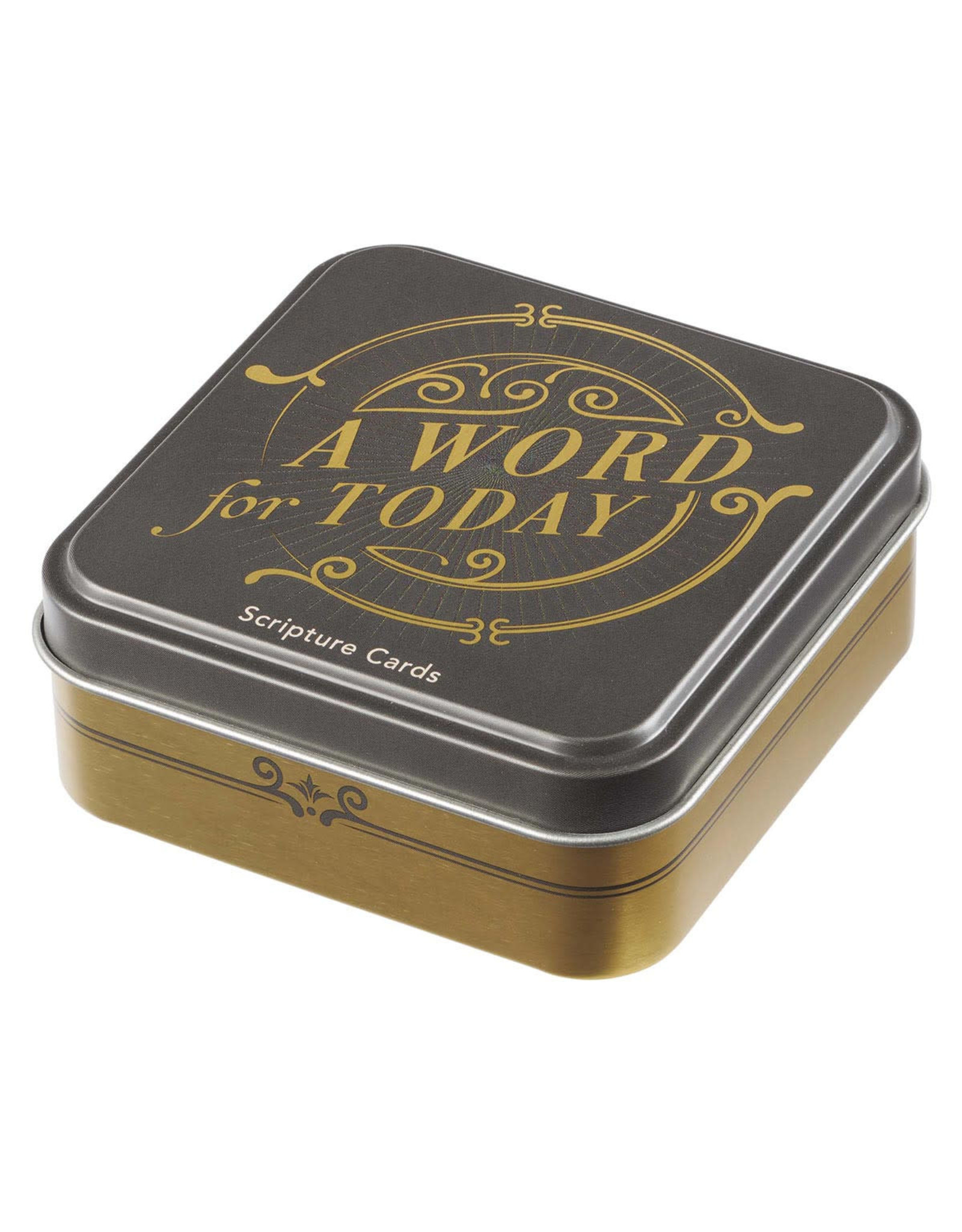 Christian Art Gifts Word for Today Scripture Cards in a Gift Tin