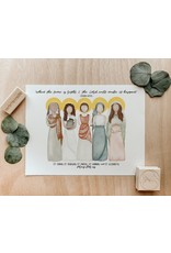 Infertility Saints Print (5x7)