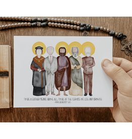 Mrs. Torres Creates Father Saints Print (5x7)