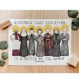 Mrs. Torres Creates Teacher Saints Print (5x7) with Names