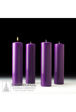 Cathedral Candle Advent Candles 3x12 (4 Purple)