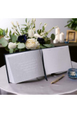 With Love Guest Book - In Loving Memory, Navy, Medium