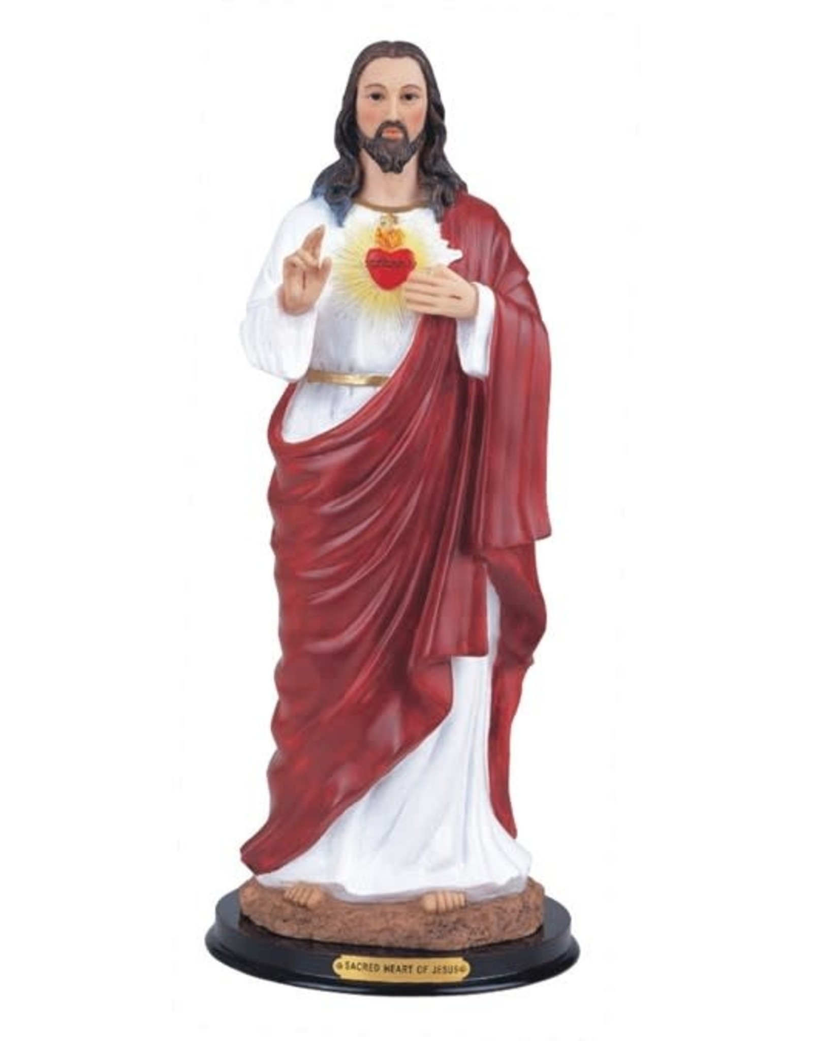 George Chen Sacred Heart of Jesus Statue (9")
