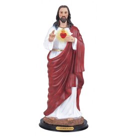 Sacred Heart of Jesus Statue (9")