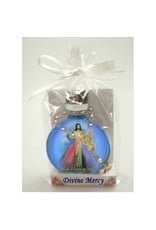 Lumen Mundi Holy Water Bottle - Divine Mercy with Decade Rosary